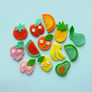 Felt Fruit Mascots Kits | Fair Play Projects