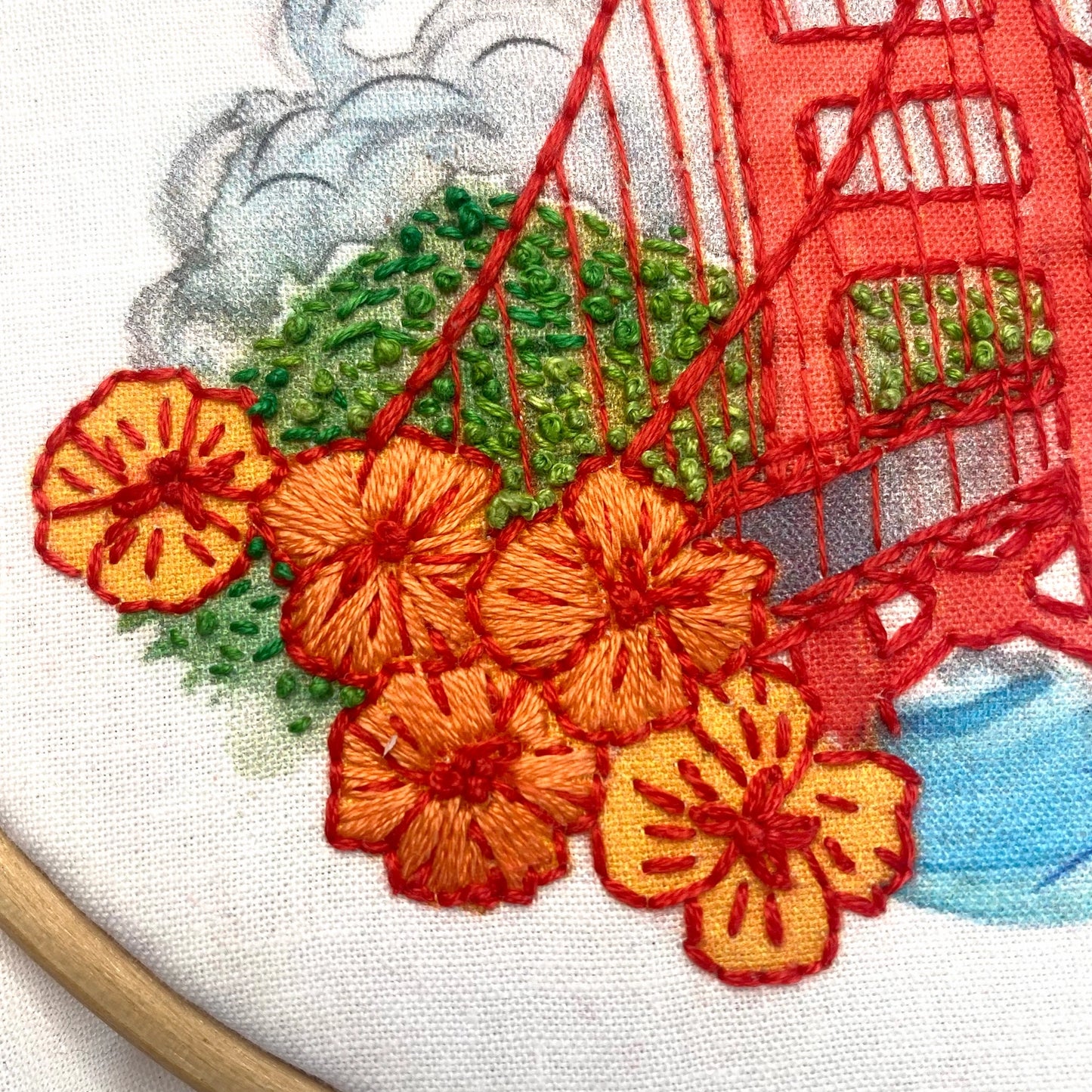 Meet Me in San Francisco Embroidery Kit | Keller Design Co.