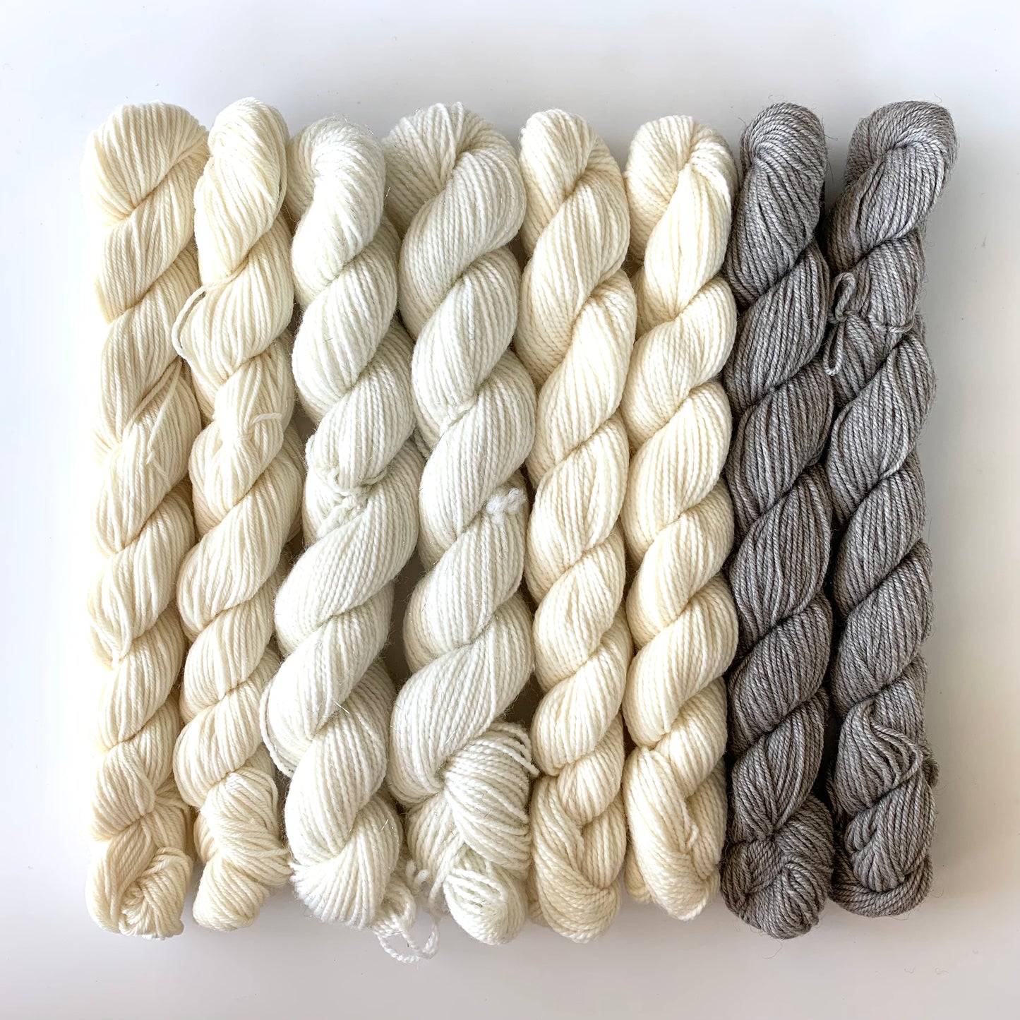 Undyed Minis | Black Squirrel Yarns