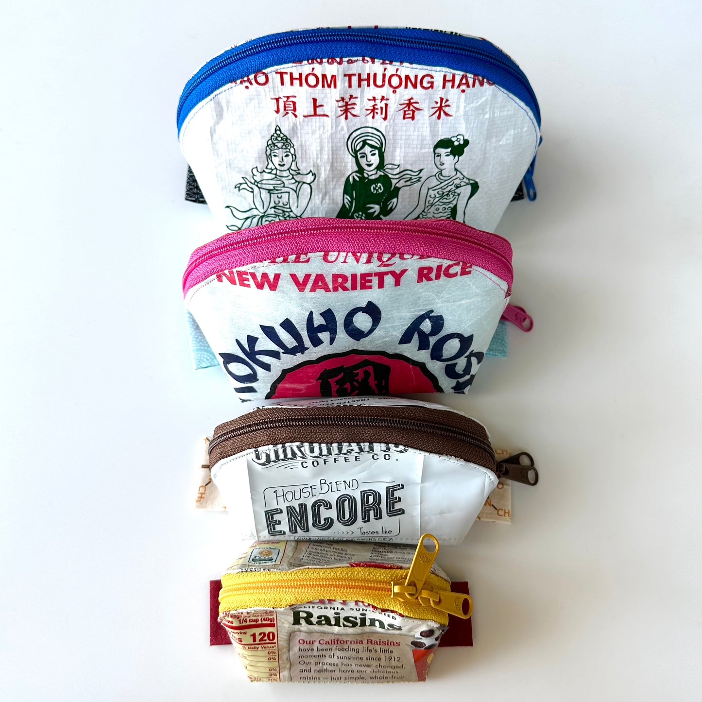 Upcycled Clam Shell Bags | Dr. Laura