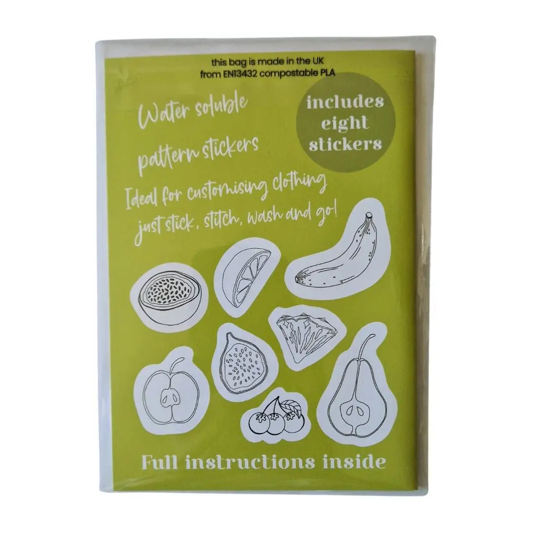 Juicy Fruits Stick & Stitch | Blackbird & Bloom