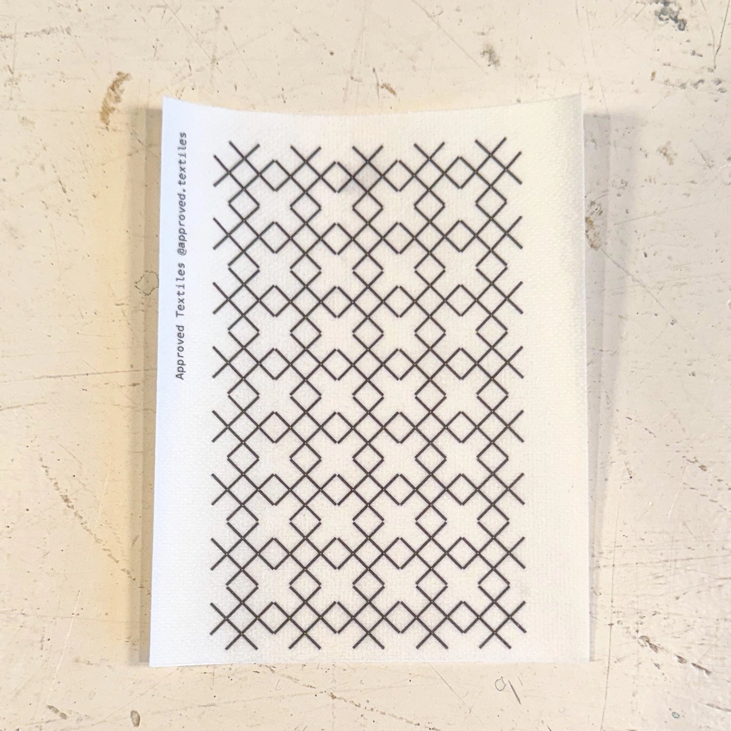 Lattice Mending + Embellishment Stick & Stitch | Approved Textiles