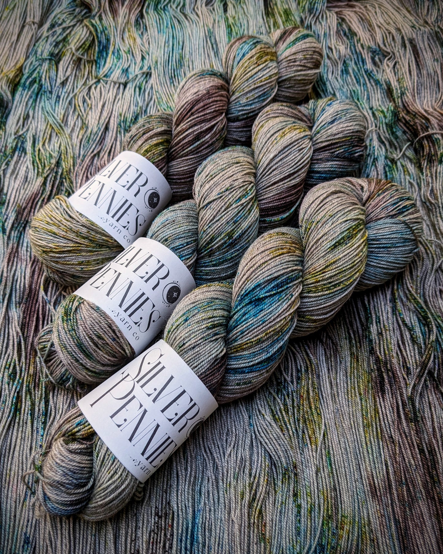 Yak Ewe Sock | Silver Pennies Yarn
