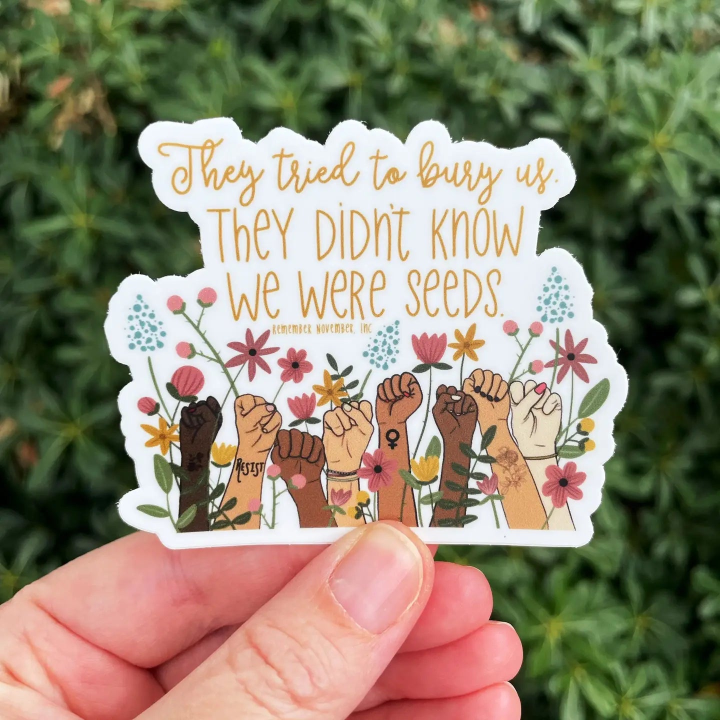 Seeds Sticker | Remember November