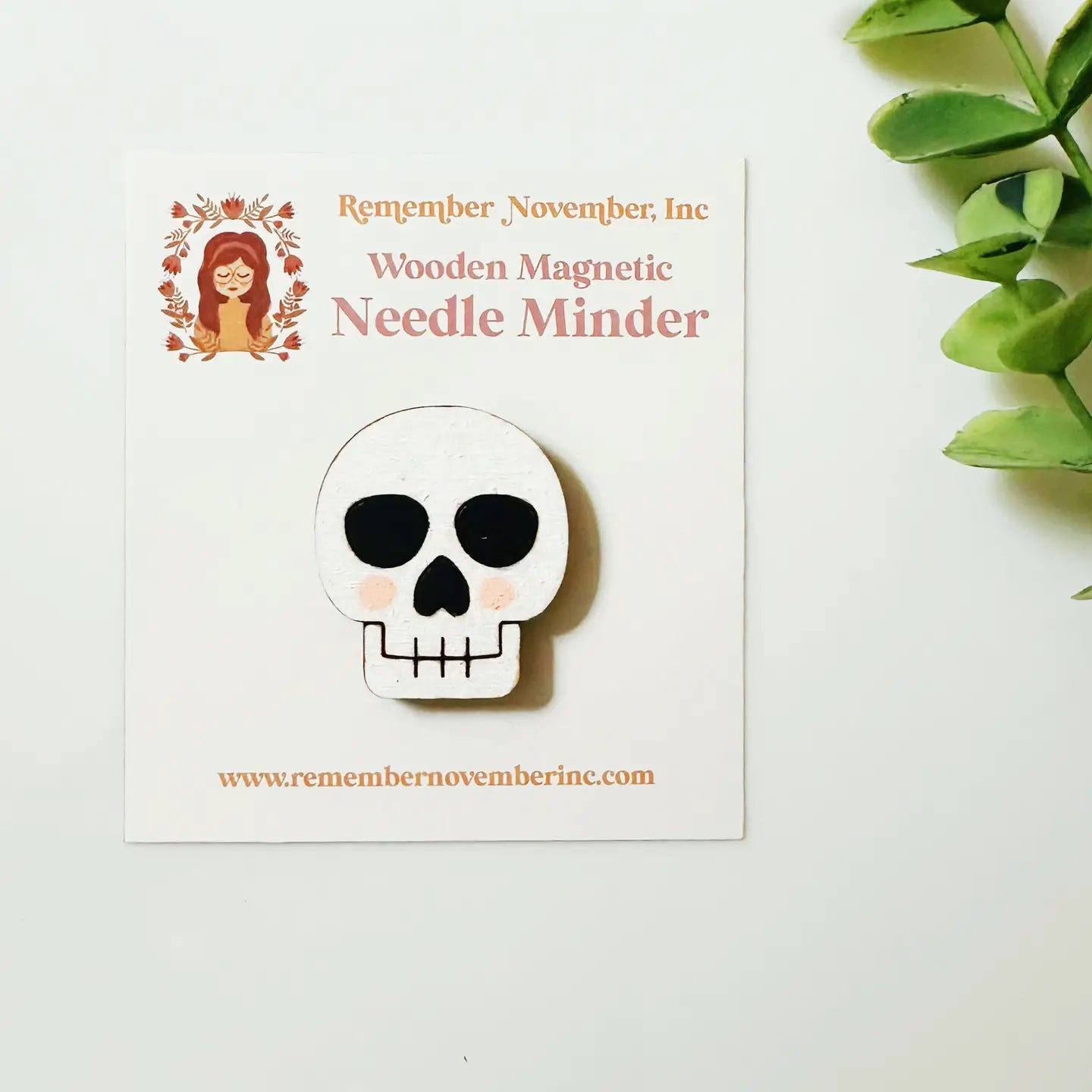 Skull Needle Minder | Remember November