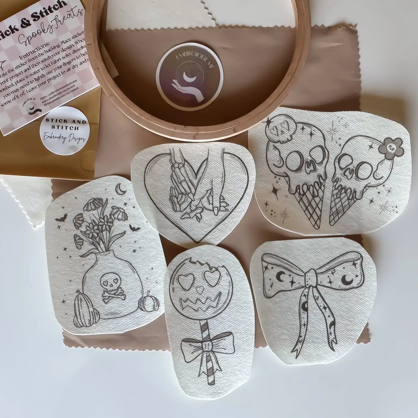 Spooky Treats Stick & Stitch | Embroider Me Wicked