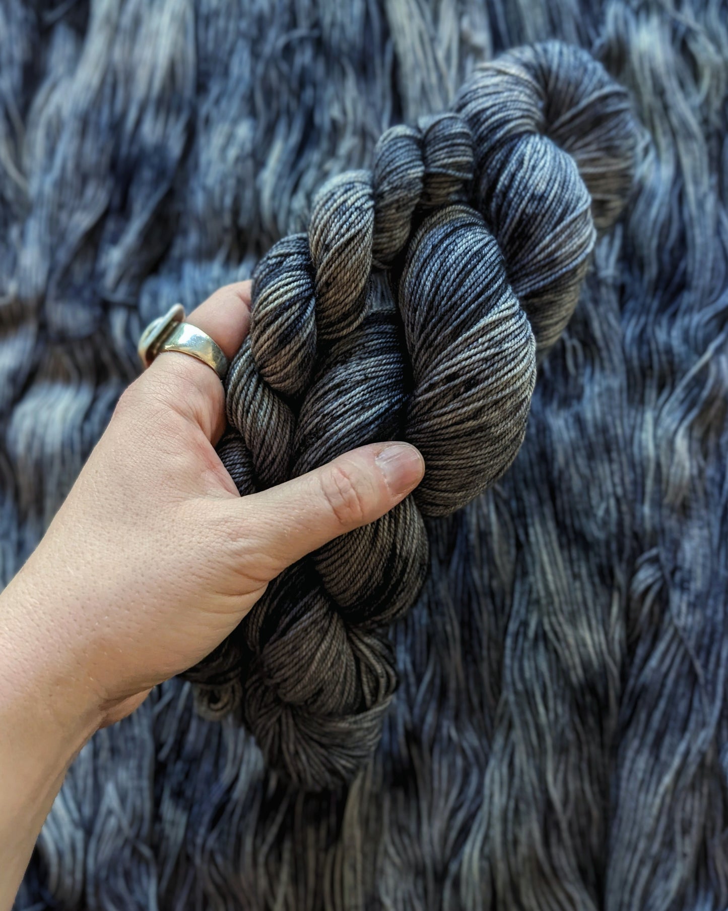 Yak Ewe Sock | Silver Pennies Yarn