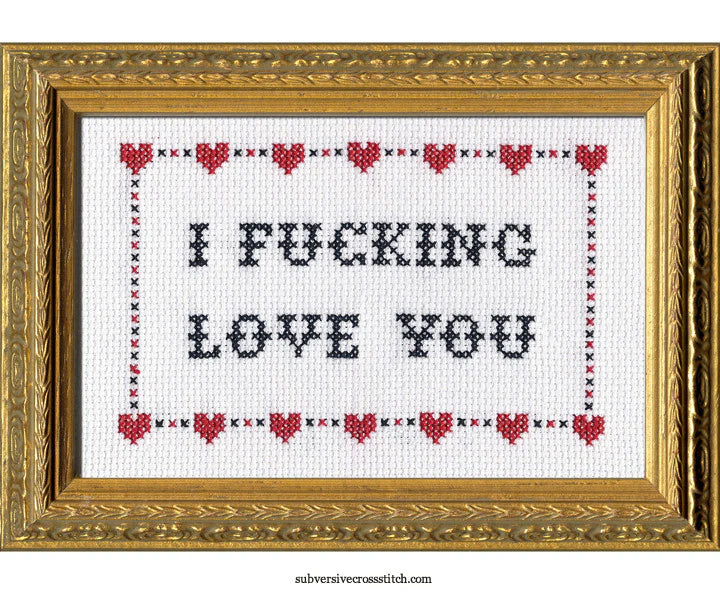 Subversive Cross Stitch Kits | final sale