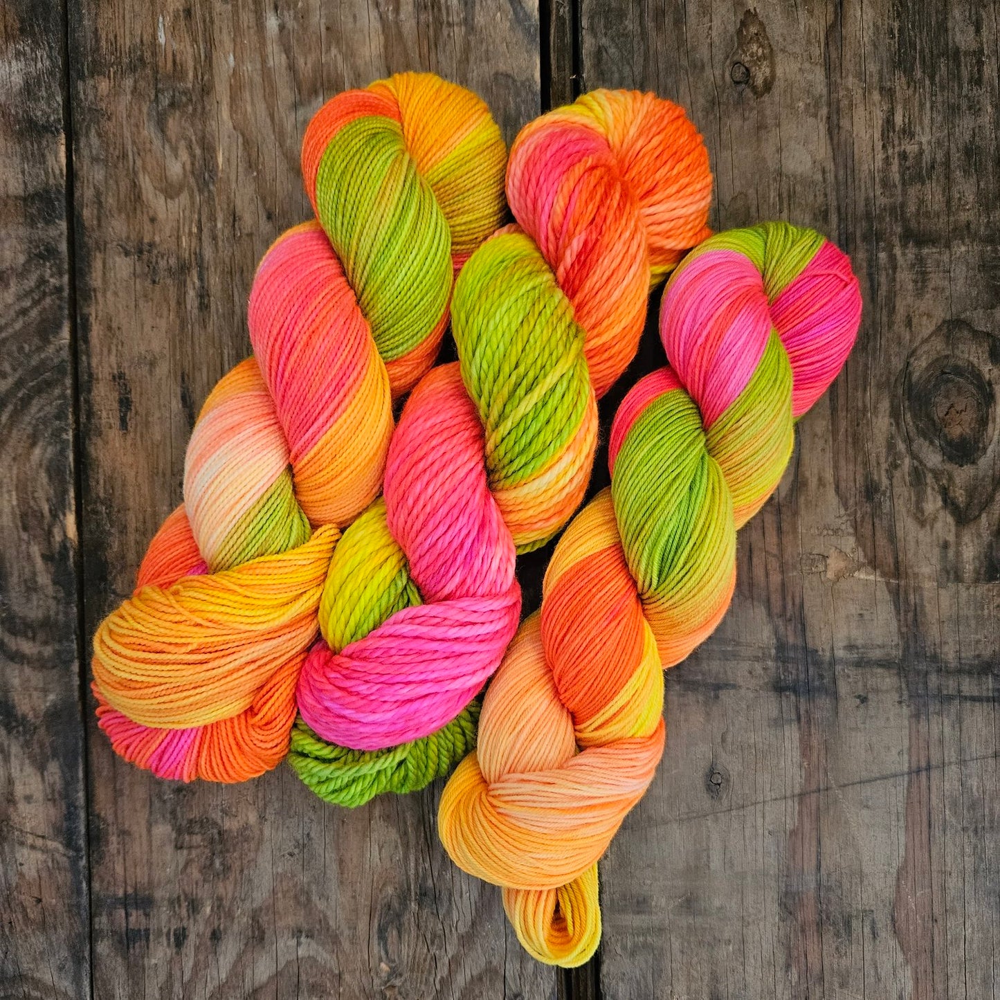 Worsted Neons | Salty Blonde Fiber