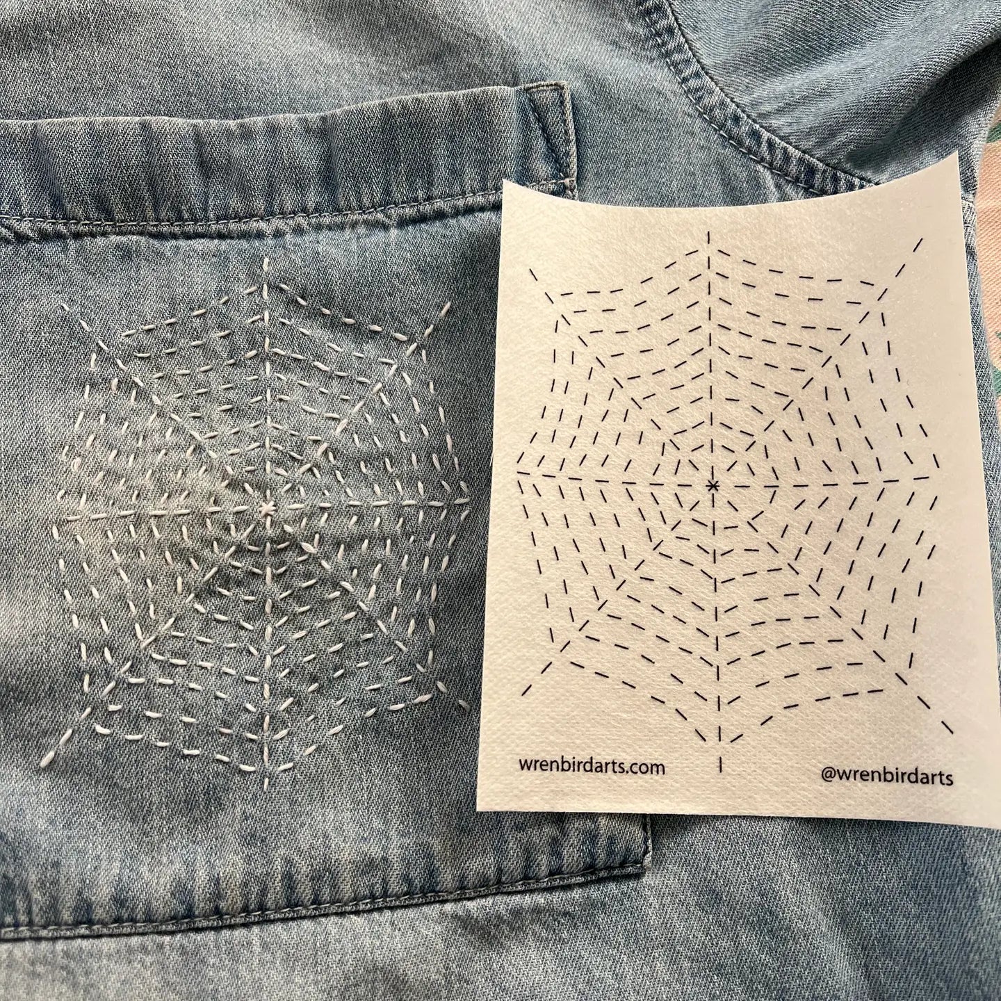 Halloween Mending Pattern Transfers | Wrenbirdarts
