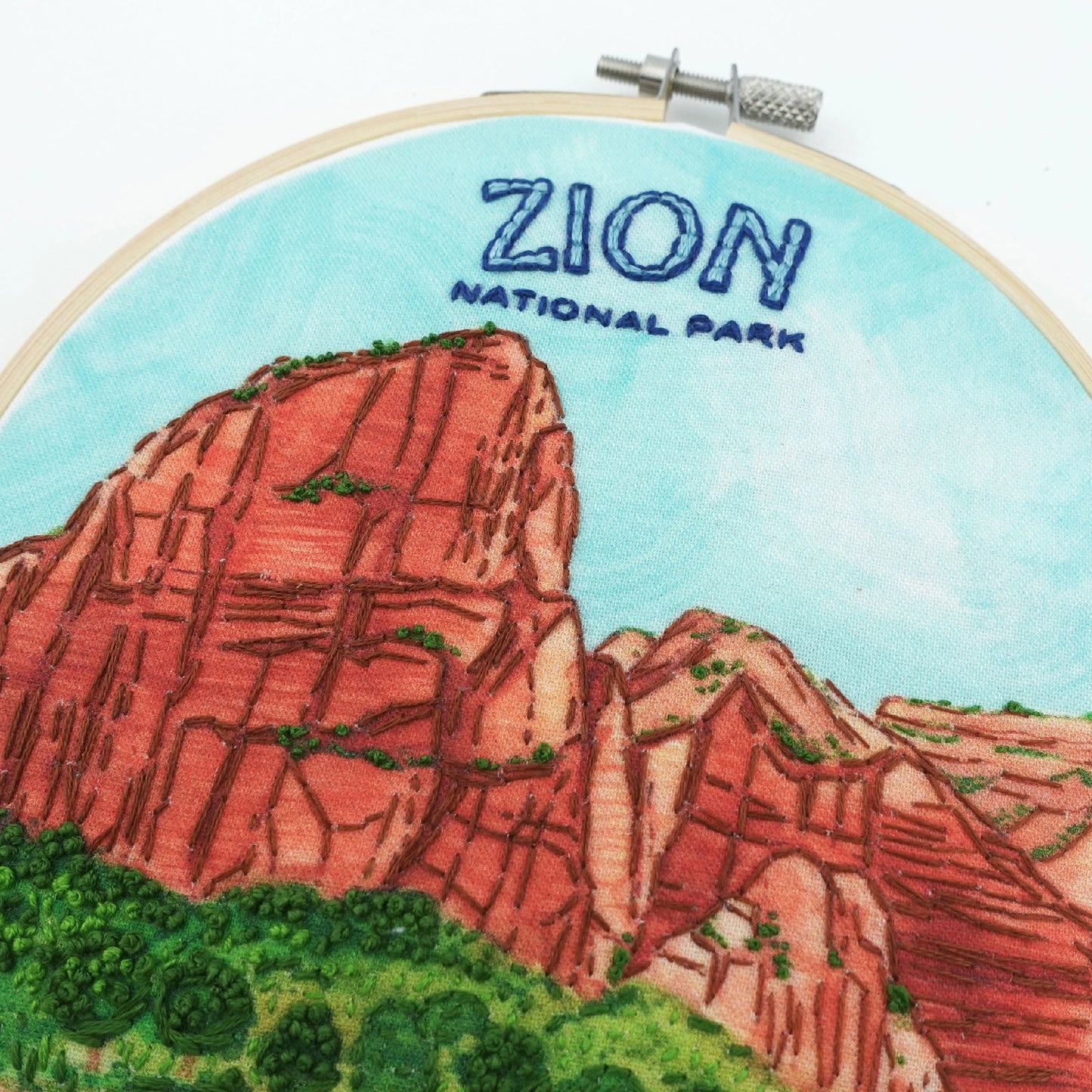 Zion Embroidery Kit | Keller Design Co.