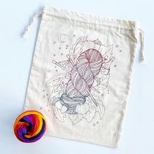Load image into Gallery viewer, Spooky Skein Project Bag | Dawn Kathryn Studios
