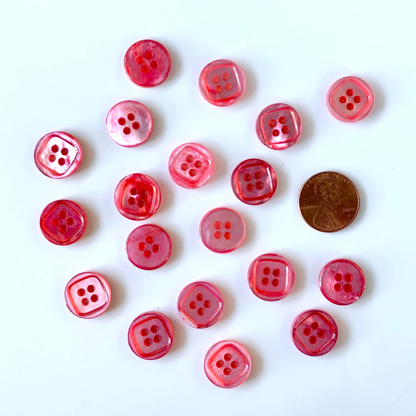 Shell Buttons - 5/8 to 7/8 inch