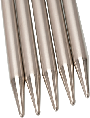 ChiaoGoo 6" Steel Double Pointed Needles