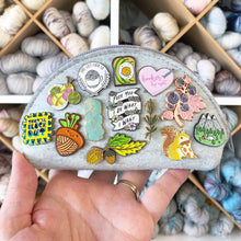Load image into Gallery viewer, Nuts About Yarn Enamel Pin - Shop Exclusive
