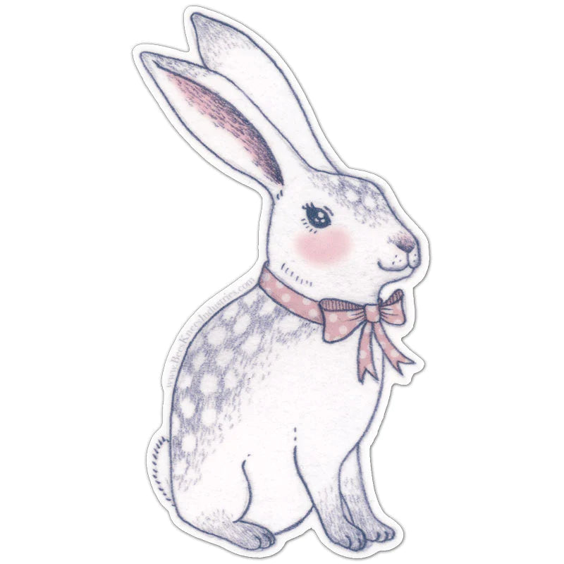 Bowtie Bunny Sticker