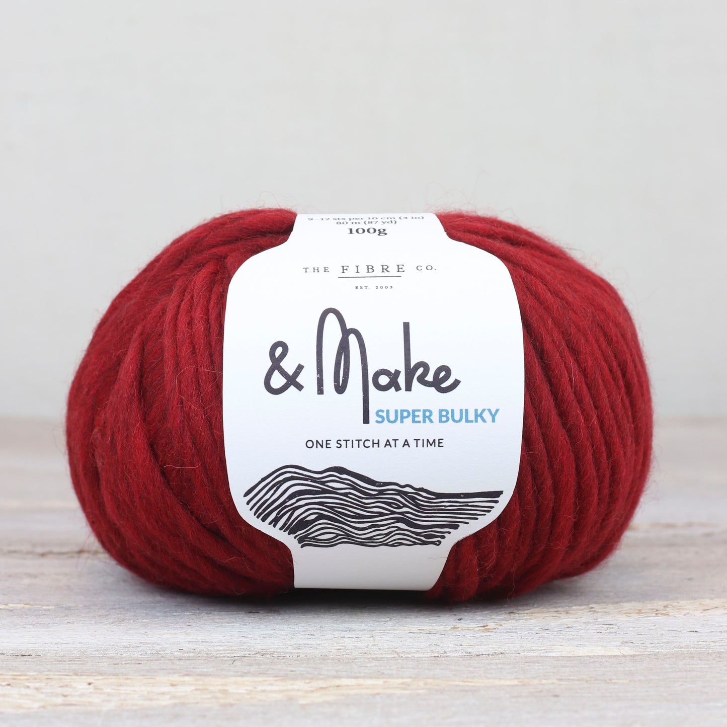 &Make Super Bulky - The Fibre Co.