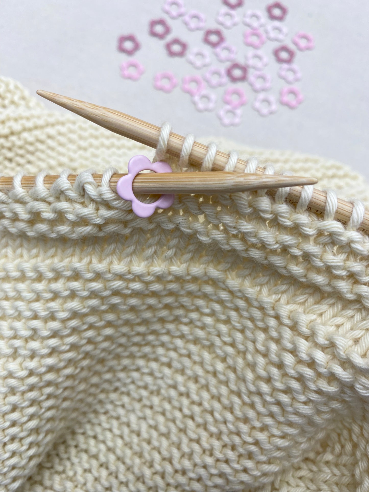 Flower Stitch Markers | Allstitch Studio