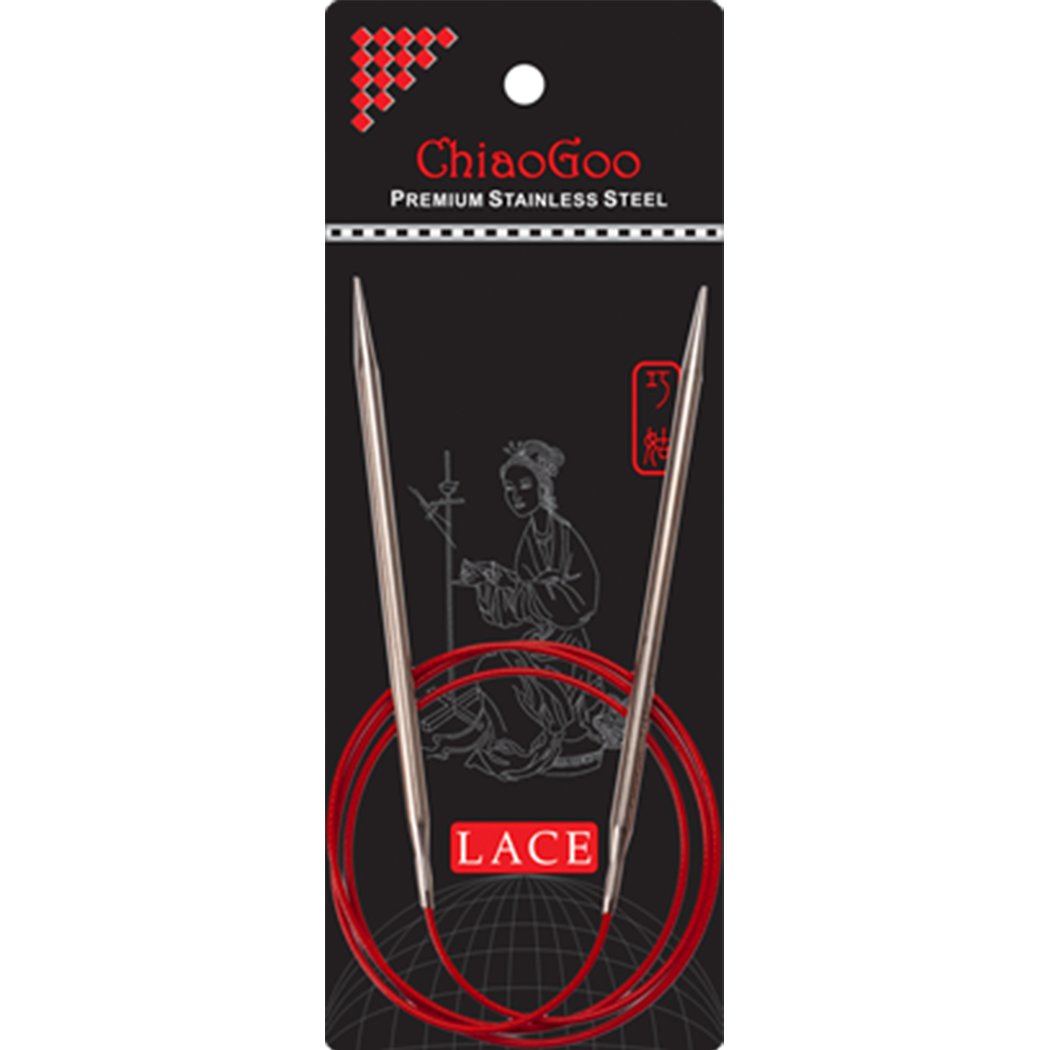ChiaoGoo Red Lace Circular Needles