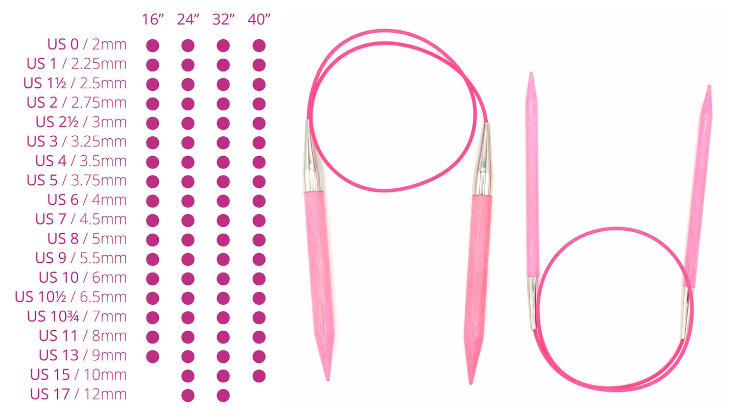 Blush Lykke Circular Needles