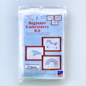 Kid's Intro to Embroidery Kits