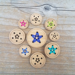 Washable Bamboo Buttons