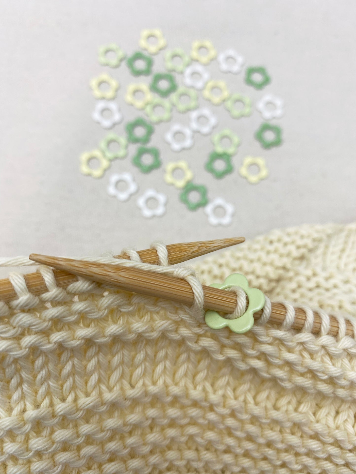 Flower Stitch Markers | Allstitch Studio