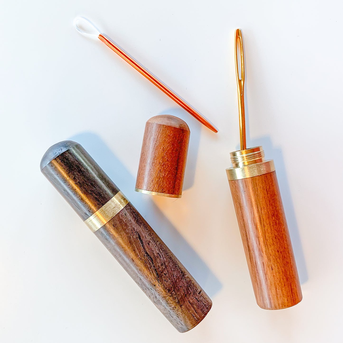 Wooden Tapestry Needle Keeper