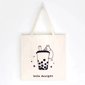 Boba Corgi Project Bag | Kela Designs