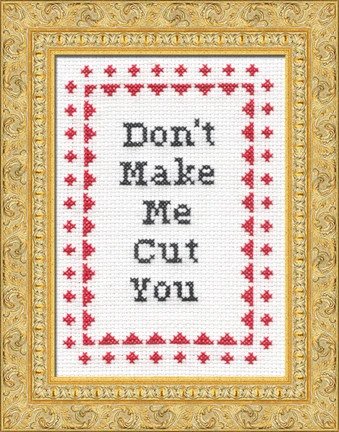 Subversive Cross Stitch Kits | final sale
