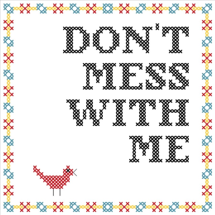 Subversive Cross Stitch Kits | final sale