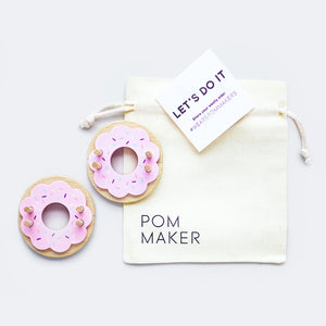 Large Donut Pom Pom Makers