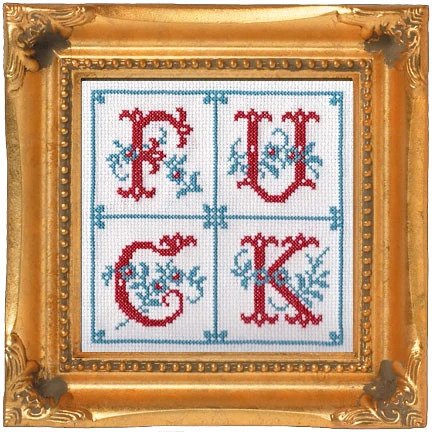 Subversive store cross stitch