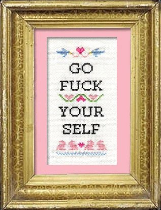 Subversive Cross Stitch Kits | final sale