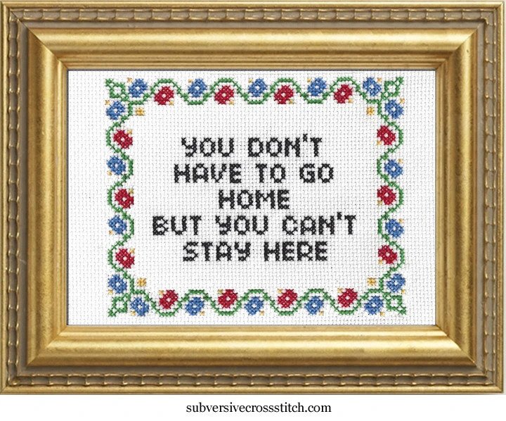 Subversive Cross Stitch Kits | final sale