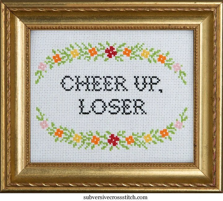 Subversive Cross Stitch Kits | final sale