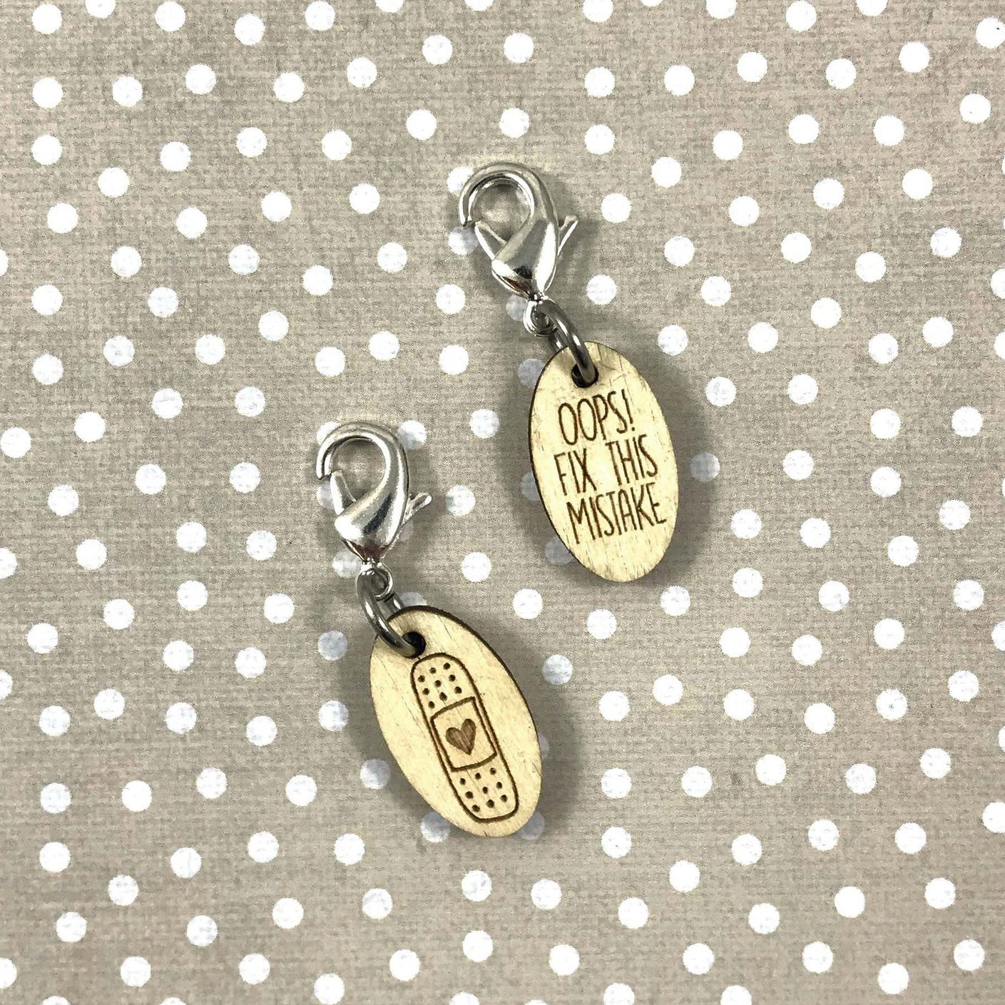 Mistake Stitch Markers - Katrinkles