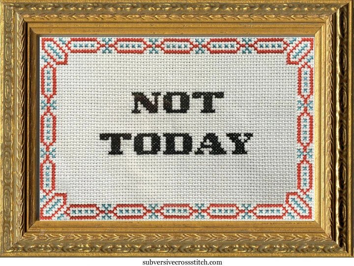 Subversive Cross Stitch Kits | final sale