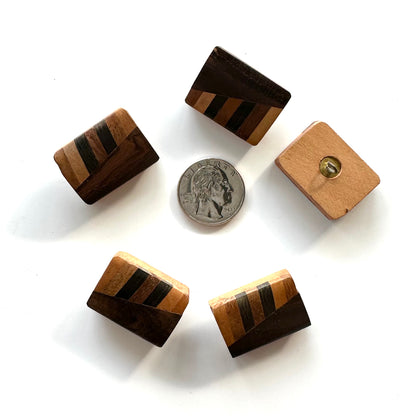 Wood Buttons over 7/8 inch