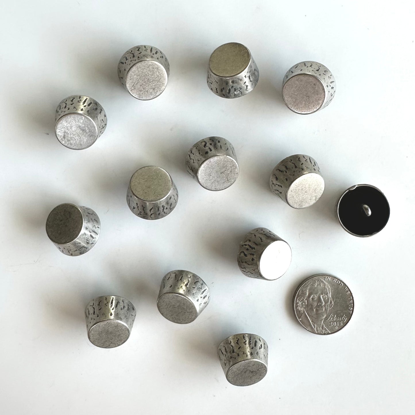 Metal Buttons 5/8 inch to 7/8 inch