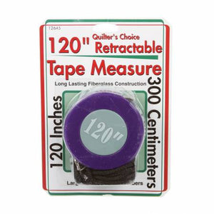 Retractable Tape Measure 120 in/300 cm