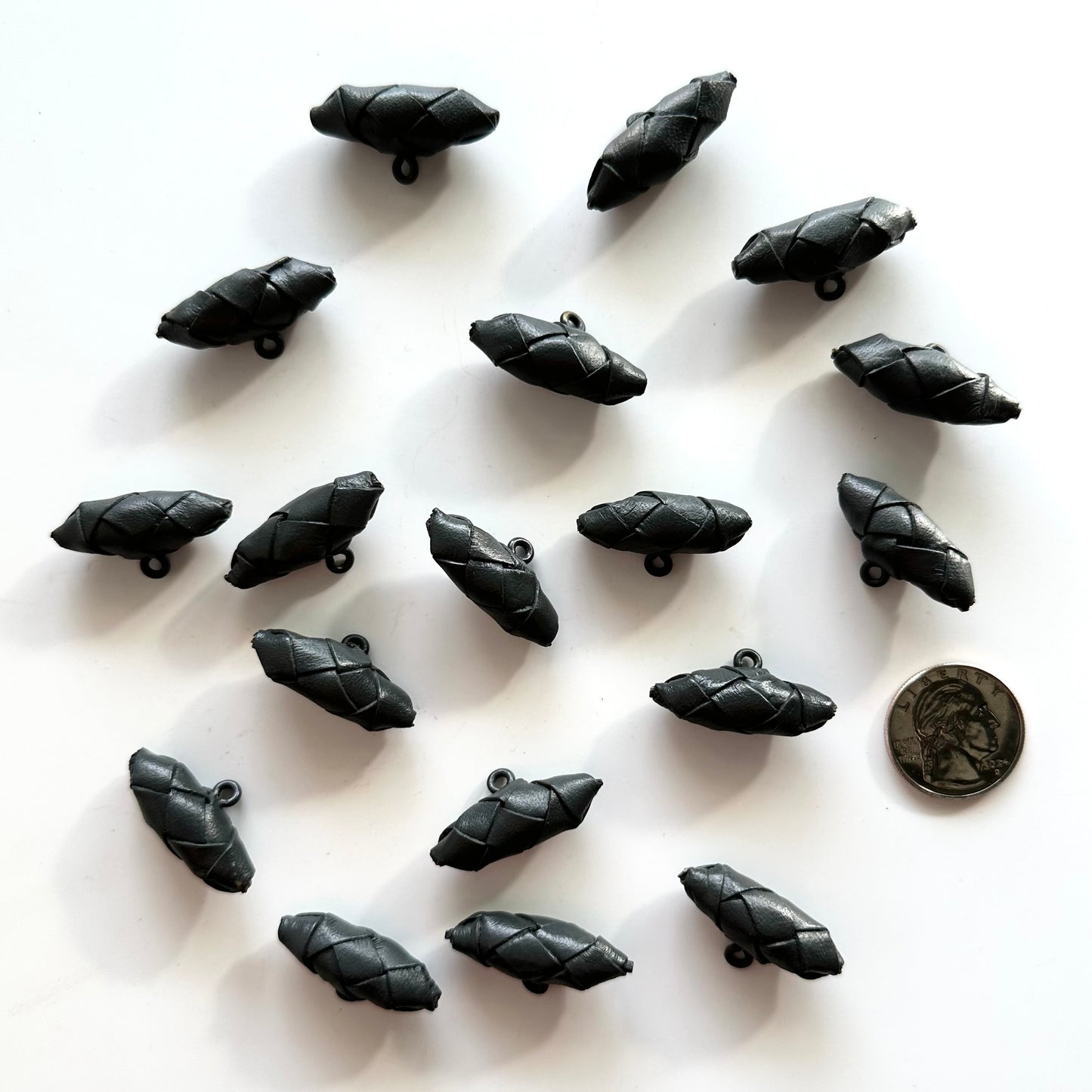 Nut, Horn, & Leather Buttons