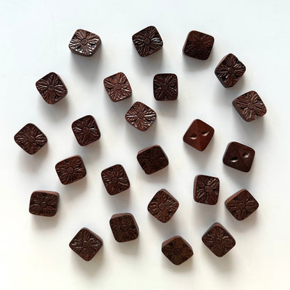 Wood Buttons over 7/8 inch