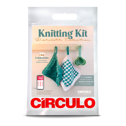 Dishcloth Knitting Kit | Circulo