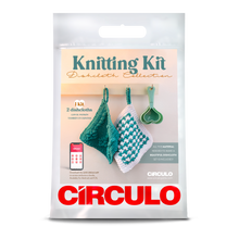 Load image into Gallery viewer, Dishcloth Knitting Kit | Circulo
