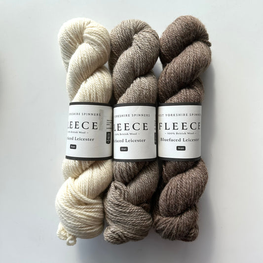 Fleece Bluefaced Leicester Aran | West Yorkshire Spinners