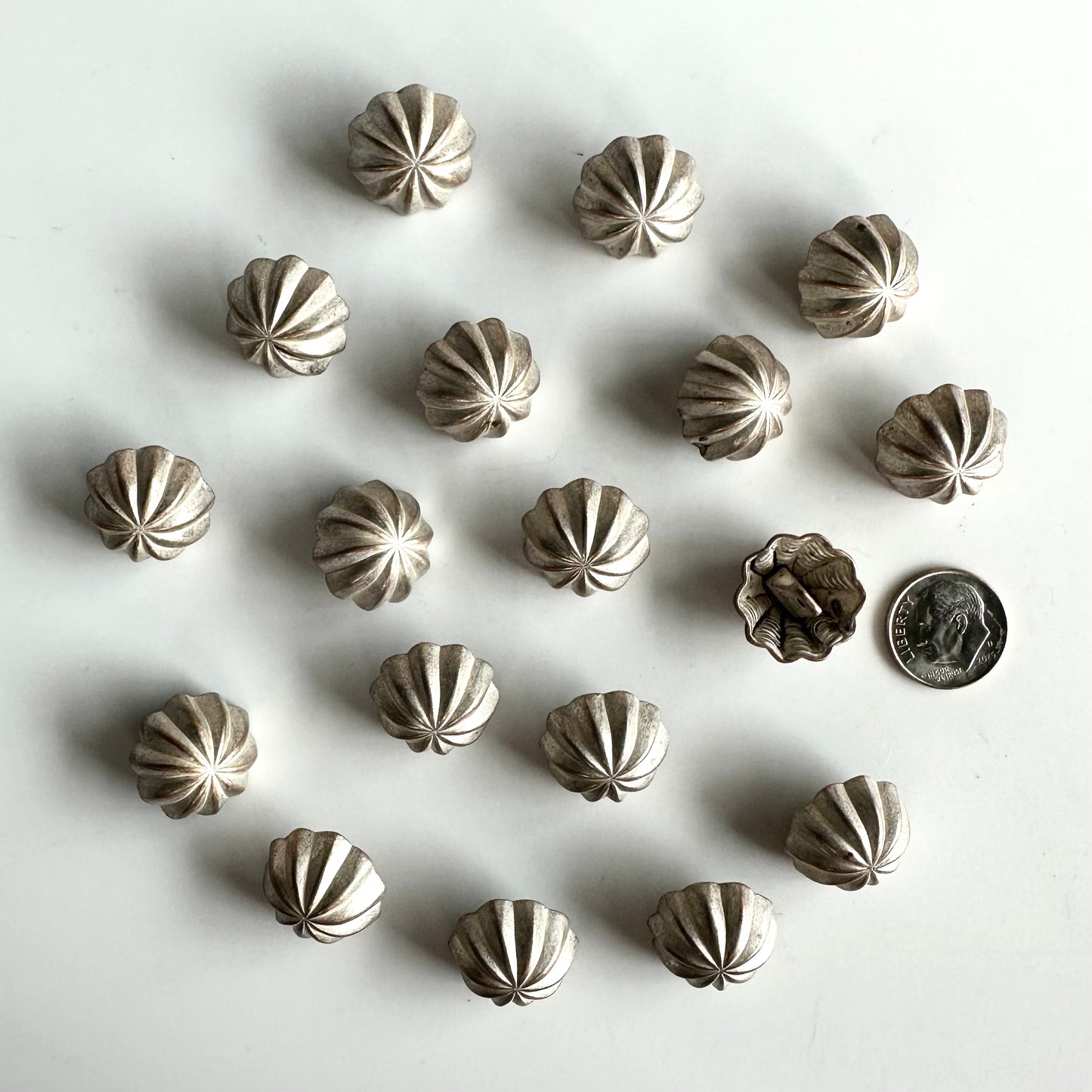 Metal Buttons 5/8 inch to 7/8 inch