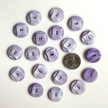 Shell Buttons - 5/8 to 7/8 inch