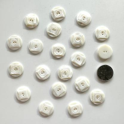 Shell Buttons - 5/8 to 7/8 inch
