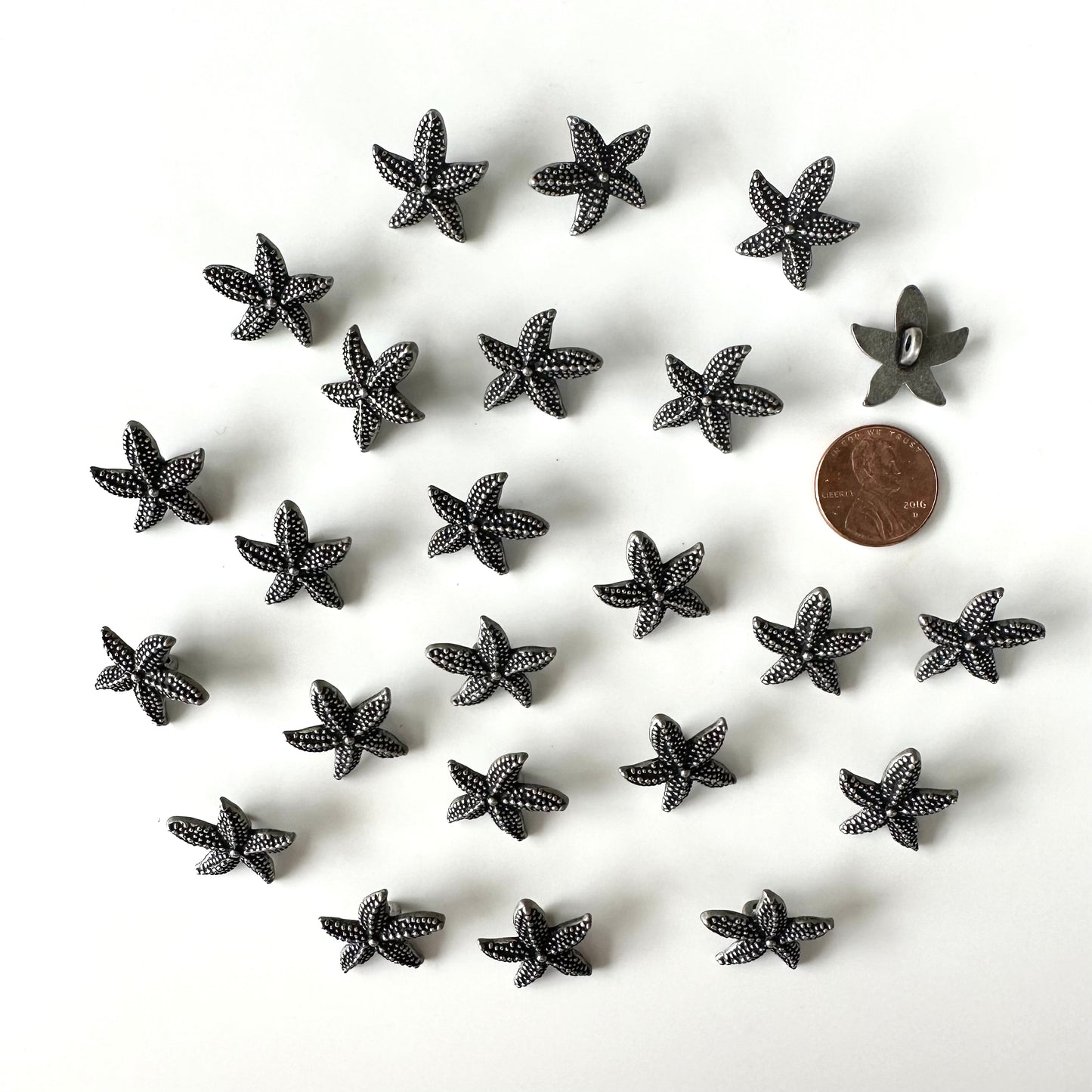 Metal Buttons 5/8 inch to 7/8 inch